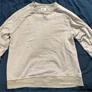 Men's Beige Crewneck